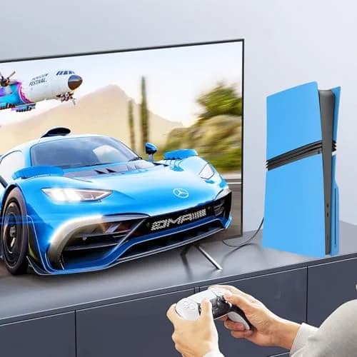 MIKNEKE Cover Plates for PS5 Pro Disc Edition | Matte Side Shell FacePlates for PlayStation 5 Pro Console (15.2*8.5 in) thumbnail 7