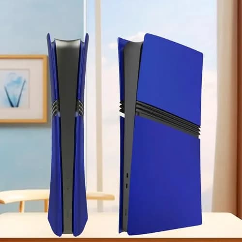 MIKNEKE Cover Plates for PS5 Pro Digital Edition Blue | Matte Faceplates Compatible with PlayStation 5 Pro Console (15.2 in x 10.2 in) thumbnail 8