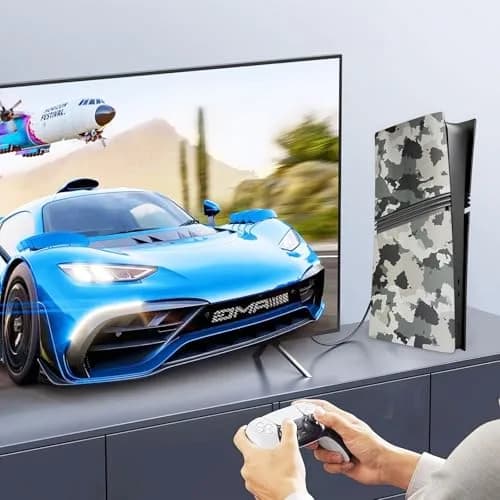 MIKNEKE Cover Plates for PS5 Pro Digital Edition Matte FacePlates Accessories in Camouflage | Durable ABS Shell for Console Protection thumbnail 6