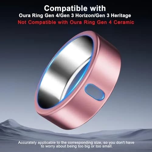 ZOOROO 3 Pack Oura Ring Gen 4/Gen 3 Covers Size 11 | TPU Protector with Charging Hole thumbnail 2