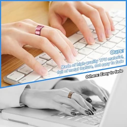 Hexasider Ring Cover Size 11 | Ultra-Thin TPU Protector Compatible with Oura Ring 4/3 thumbnail 4