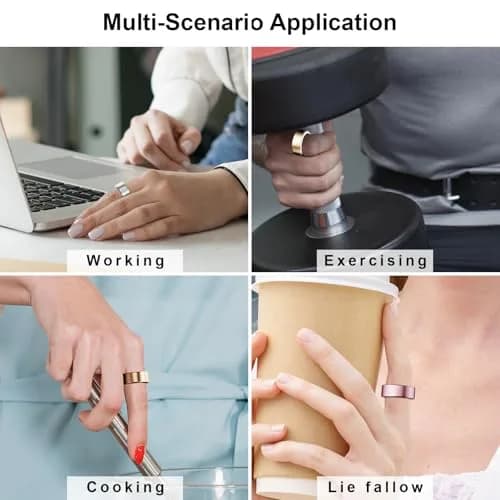 Hexasider Ring Cover Size 11 | Ultra-Thin TPU Protector Compatible with Oura Ring 4/3 thumbnail 7