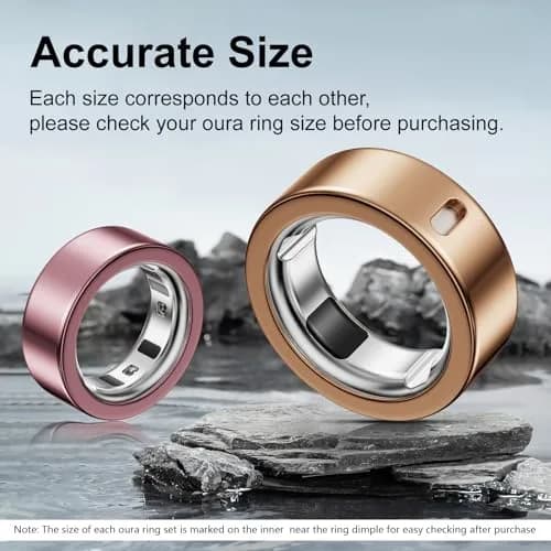 Hexasider Ring Cover Size 11 | Ultra-Thin TPU Protector Compatible with Oura Ring 4/3 thumbnail 2
