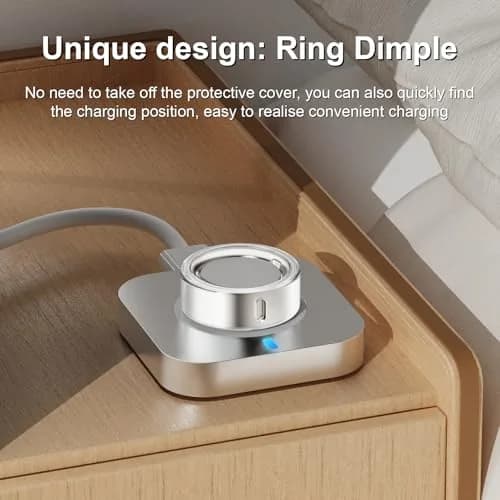 Hexasider Ring Cover Size 7 | Ultra-Thin TPU Compatible with Oura Ring 4/3 (0.6mm, Clear) thumbnail 6