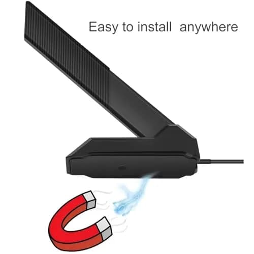 slinkdsco WiFi 7 Gaming Motherboard Magnetic Base Antenna with EZ-Plug Connector (NOT RP-SMA) for ASUS ROG Series | High-Speed Wireless thumbnail 6