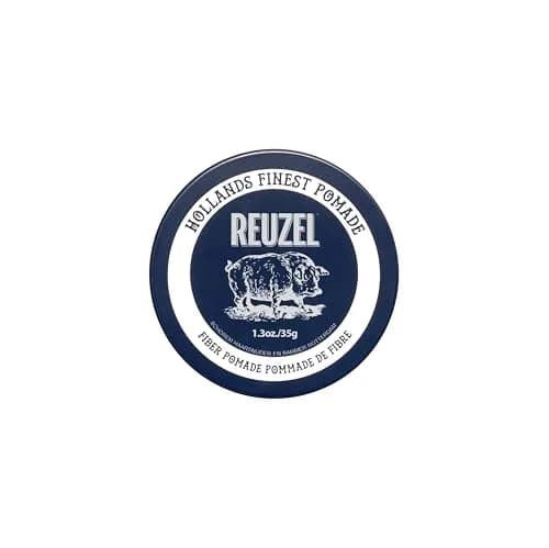 REUZEL Fiber Pomade Strong Hold Low Shine Travel Size 1.3 oz | Flexible, Textured Finish for All Hair Types thumbnail 1