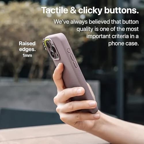 TineeOwl iPhone 16 Pro Max Magnetic Case, Slim TPU, Camera Control Button, Compatible with MagSafe, Dusty Lilac thumbnail 4