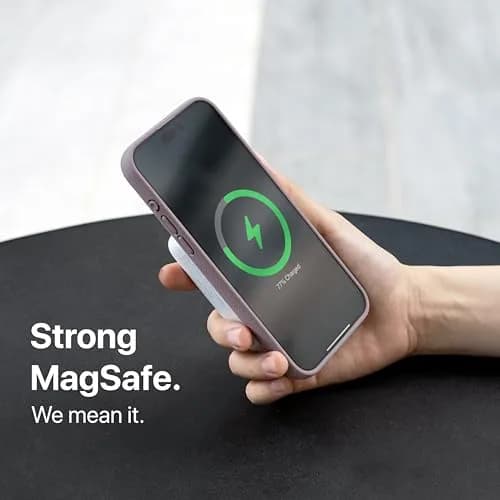 TineeOwl iPhone 16 Pro Max Magnetic Case, Slim TPU, Camera Control Button, Compatible with MagSafe, Dusty Lilac thumbnail 6