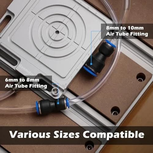 SainSmart Genmitsu Vacuum Clamp Pod 120 x 102 x 15mm | CNC Hold Down Kit for Woodworking, Metal, Acrylic thumbnail 5