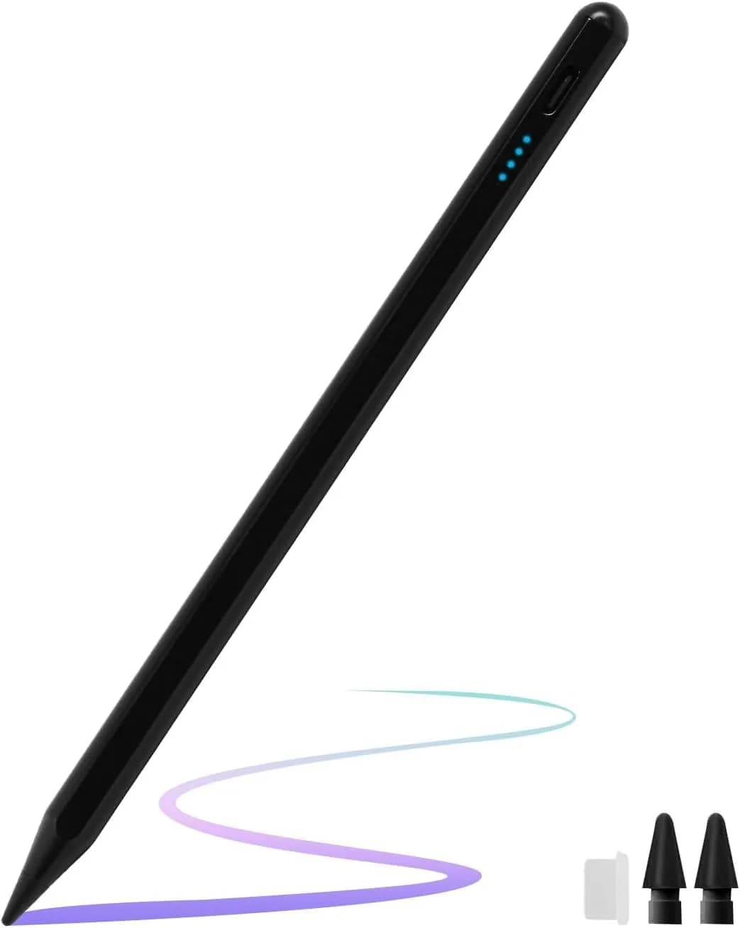 Rgar Stylus Pen for Samsung Galaxy Tab A11+/A11/A9+/A9/A8/A7 Tablets | Black, 1.5mm Nib, 10-Hour Battery