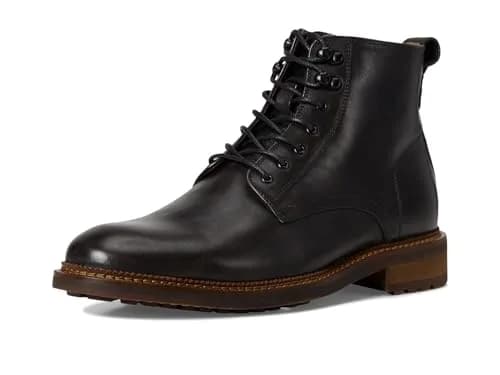 Steve Madden Noby Leather Boot Ankle Cap Toe Grey Leather 11 | Business Casual Style thumbnail 7