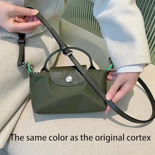 KIYOMIL Genuine Leather Bag Strap Replacement for MINI Pouch | 1.2cm Width, 94-124cm Adjustable Length thumbnail 7