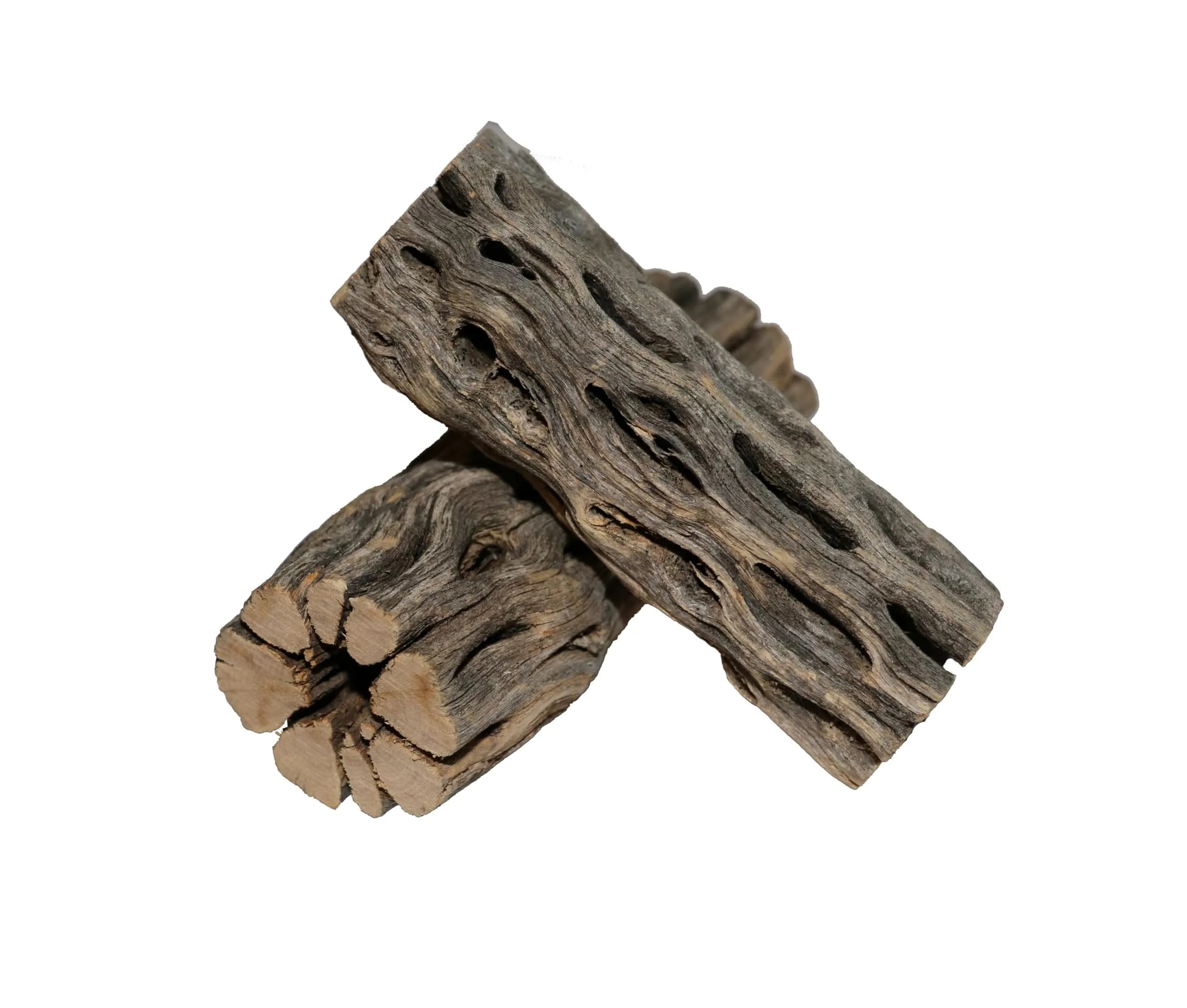 SoShrimp Natural Cholla Wood for Aquarium Decoration 20.32 cm (8 Inch) 2-Pack | Natural Aesthetic Appeal