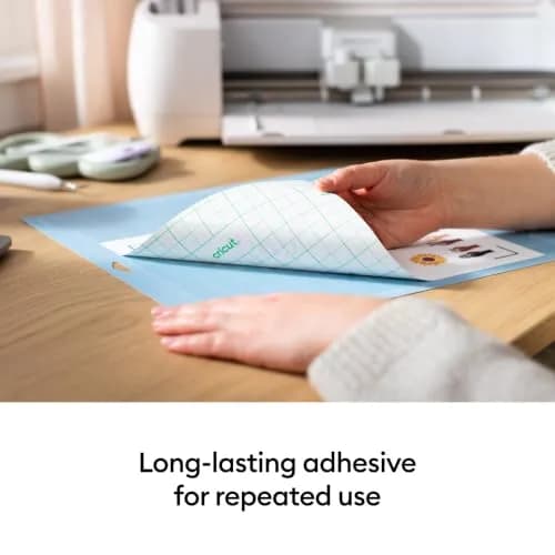 Cricut Cutting Mat Variety Pack (4 Count, 12in x 12in) | Reusable Adhesive Mats for Vinyl, Paper & Iron-On thumbnail 6