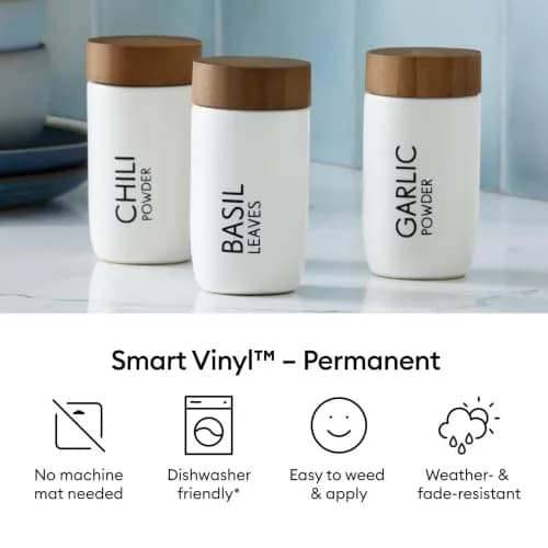Cricut Smart Permanent Vinyl, Sampler Pack (13in x 24in, 6 Sheets) Weather-Resistant & Fade-Proof for Cricut Machines thumbnail 2