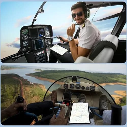 NiHome Adjustable Pilot Magnetic Kneeboard for iPad | Secure, Anti-Slip, Hands-Free thumbnail 3