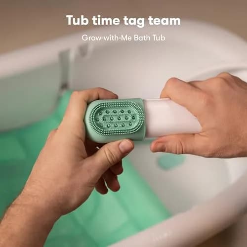 Frida Control The Flow Bathtub Sprayer Attachment Teal | Gentle Rinse for Tear-Free Baby Bath Time thumbnail 6