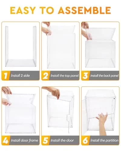 MEI NIAN 4-Tier Bread Box 27.9cm (11 in) | Adjustable Compartments for Breads, Muffins, Bagels thumbnail 7
