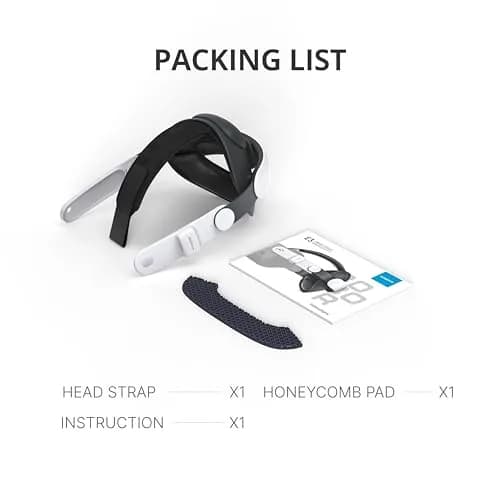 BOBOVR E3 Head Strap Compatible with Quest 3/3S | Lightweight Comfort & Balance thumbnail 5