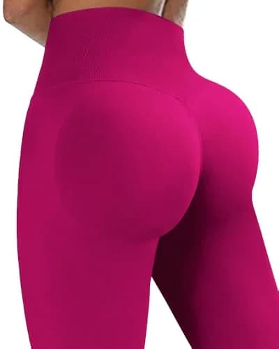 JGS1996 Scrunch Butt Leggings for Women High Waist Yoga Pants | Seamless, Tummy Control, Squat Proof thumbnail 6