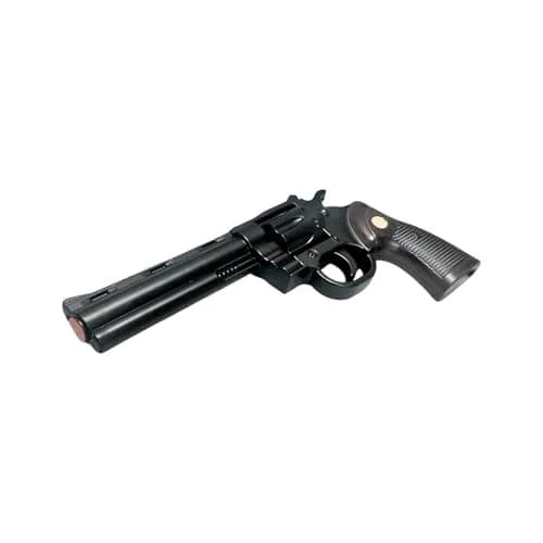 LALAPORT Colt Python Foam Replica Revolver 11.5” Black | Iconic Movie & Game Prop thumbnail 4