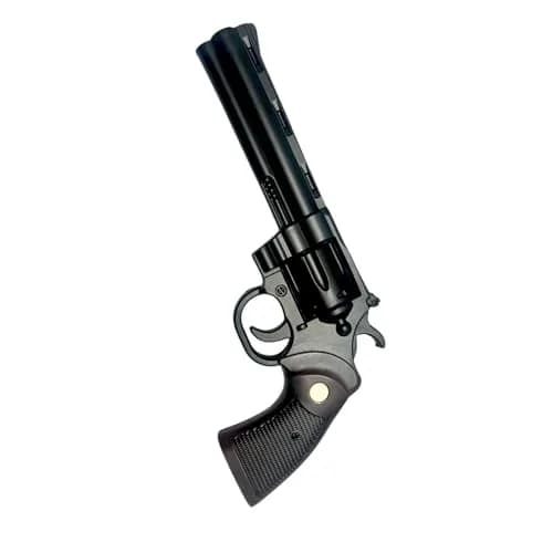 LALAPORT Colt Python Foam Replica Revolver 11.5” Black | Iconic Movie & Game Prop thumbnail 3