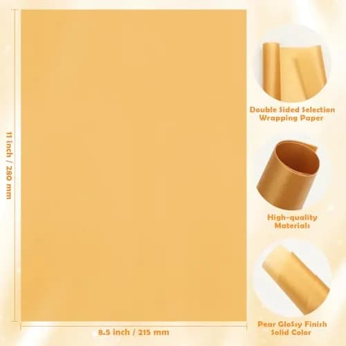 cridoz 70 Pcs Colored Vellum Translucent Paper 8.5 x 11 Inches | 100 GSM Tracing Paper for Crafts & Invitations thumbnail 3