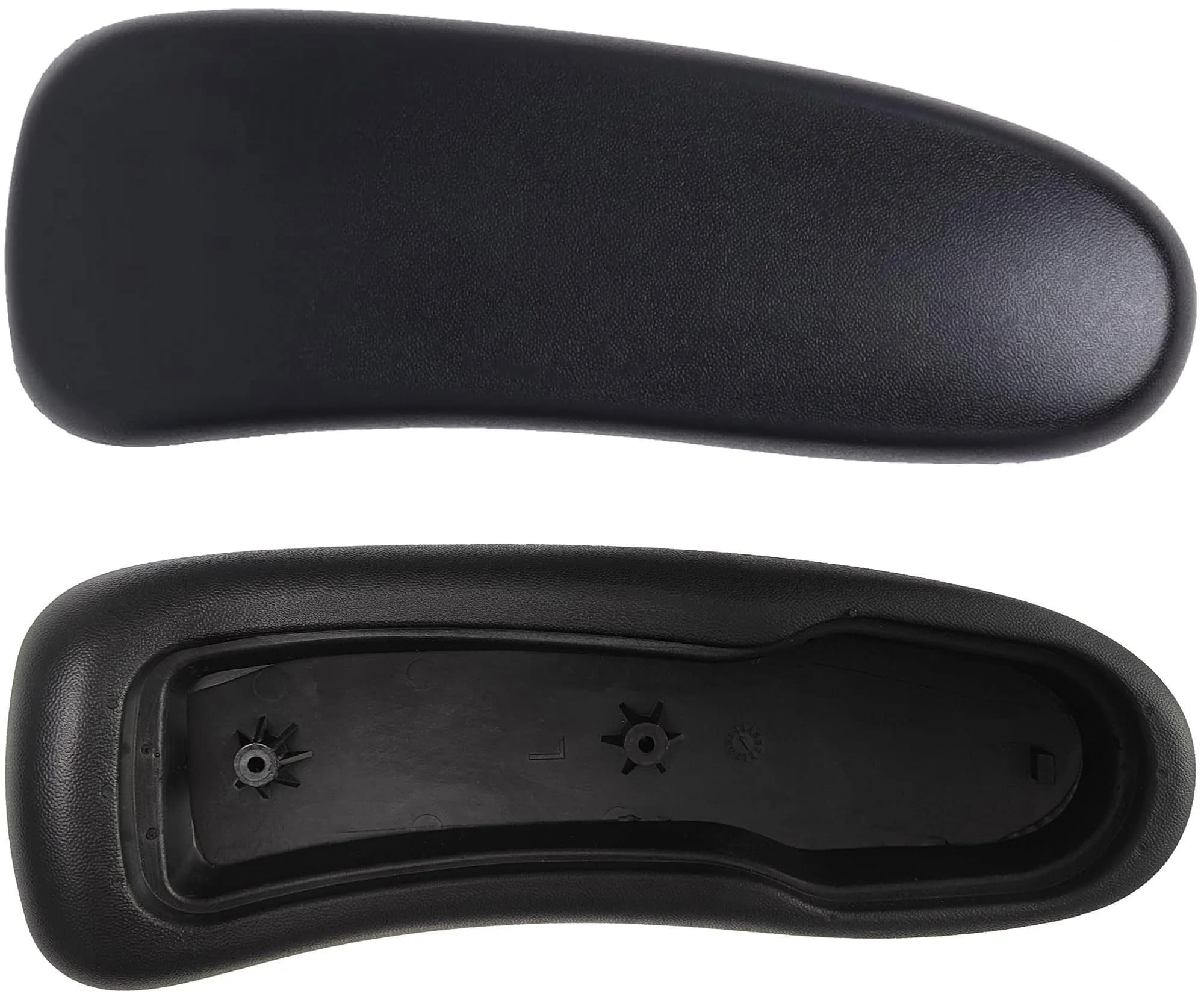 HYEJDRV Chair Armrest Replacement for Herman Miller Aeron, Graphite Black | Ergonomic & Easy Install - main product image
