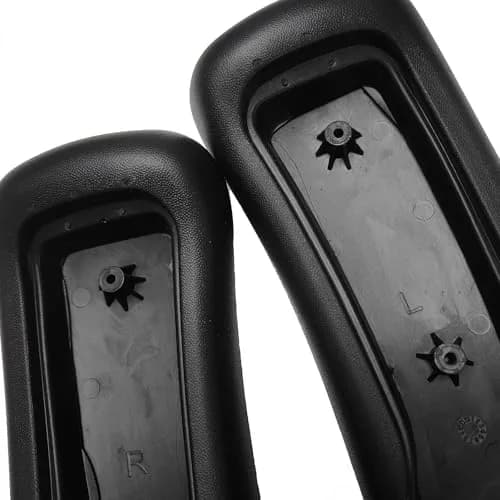 HYEJDRV Chair Armrest Replacement for Herman Miller Aeron, Graphite Black | Ergonomic & Easy Install thumbnail 7