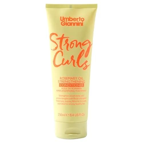 Umberto Giannini Strong Curls Conditioner 6.7 Fl Oz | Rosemary Oil & Biotin for Curly Hair thumbnail 1