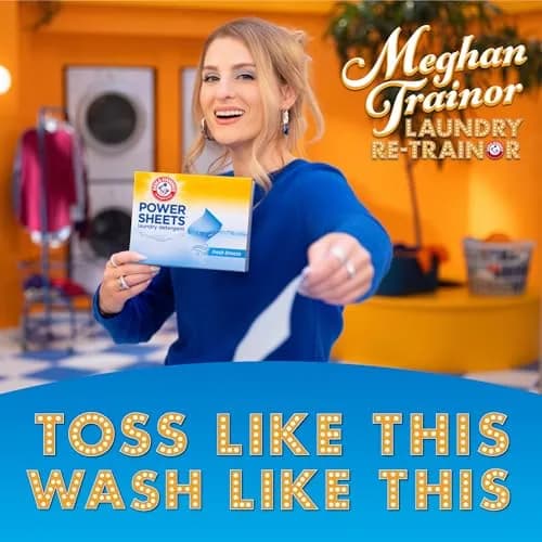 ARM & HAMMER Power Sheets Laundry Detergent, Fresh Breeze, 35 Count | HE Compatible, Plastic-Free Sheets thumbnail 2