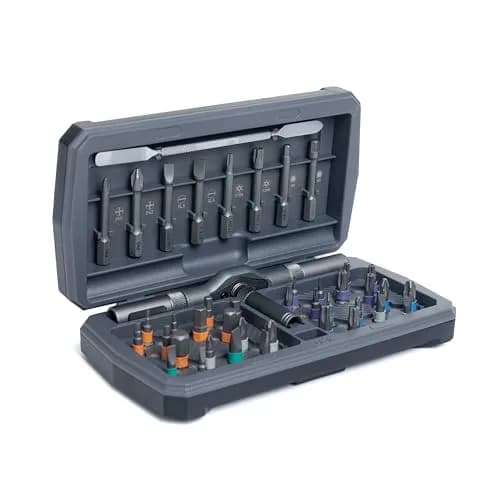 ANVANNA 42 in 1 Magnetic Screwdriver Set | Multi Bit Ratcheting Tool for DIY & Professionals thumbnail 1