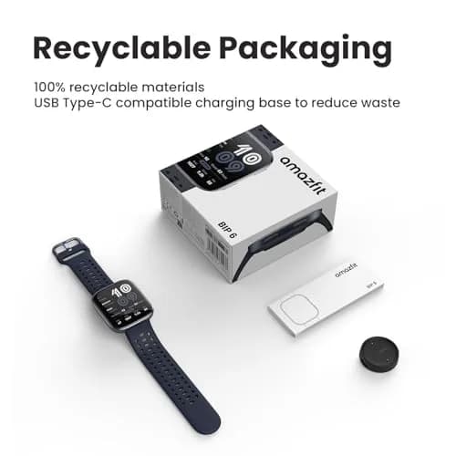 Amazfit Bip 6 Smart Watch 44mm | 1.97" AMOLED Display, GPS, iOS/Android thumbnail 6