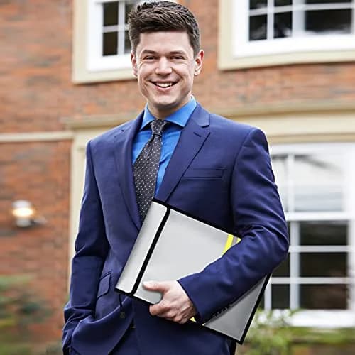 FunOwlet Fireproof Waterproof Money Document Bag, 15" x 11" | Fire & Water Resistant Organizer thumbnail 5