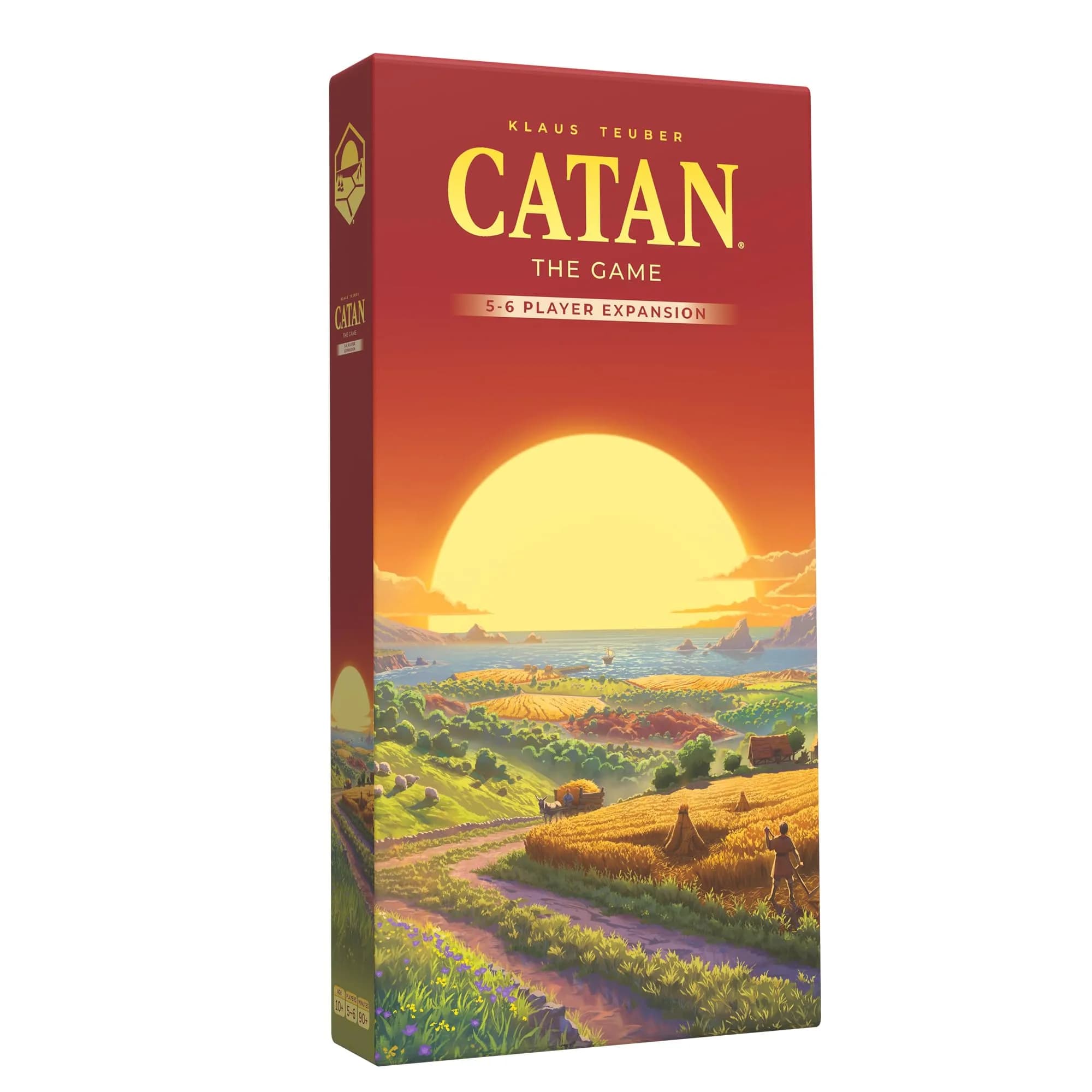 CATAN 5-6 Player Board Game Expansion (6th Edition) Strategy Game ADD-ON, Requires the CATAN Base Game, Ages 10+, 90+ Min Playtime - main product image