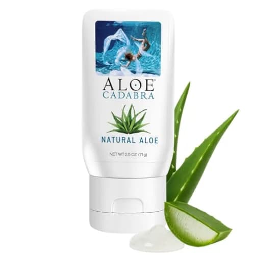 Aloe Cadabra Natural Water Based Personal Lubricant & Vaginal Moisturizer 156ml (5.5 Fl Oz) | Unscented, pH Balanced, Organic Aloe Lube for Men, Women & Couples thumbnail 1