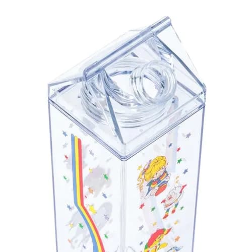 Silver Buffalo Rainbow Brite Milk Carton Bottle 16.2oz | Nostalgic Character Drinkware for Daily Use thumbnail 2