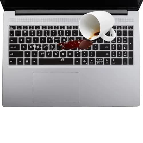 MUBUY-GOL Black Keyboard Cover for Lenovo IdeaPad Slim 3/5 15.3" 16" (Gen 11/10) | Fits Backlit Keyboards thumbnail 7