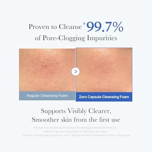 Medicube Zero Pore SA Clear Capsule Cleansing Foam 125ml (4.23 Fl Oz) | Deep Pore Cleansing for Blackheads & Pores thumbnail 3