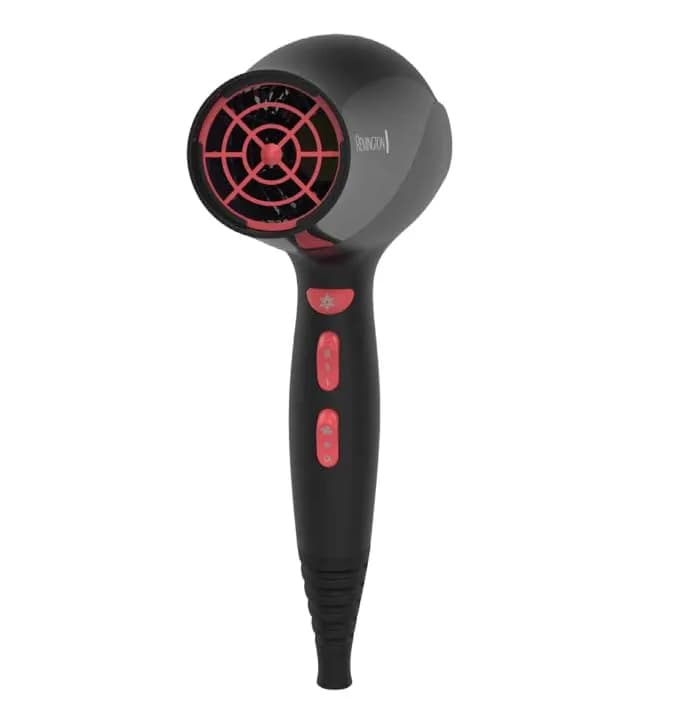 Remington Ionic Ceramic Hairdryer Black/Coral 1875 Watts | Smooth & Shiny Strands thumbnail 4