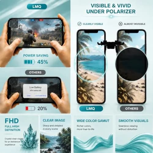 LMQ Screen Replacement for iPhone 14 Pro Max 6.7'' LCD | Full Kit with Repair Tools thumbnail 6
