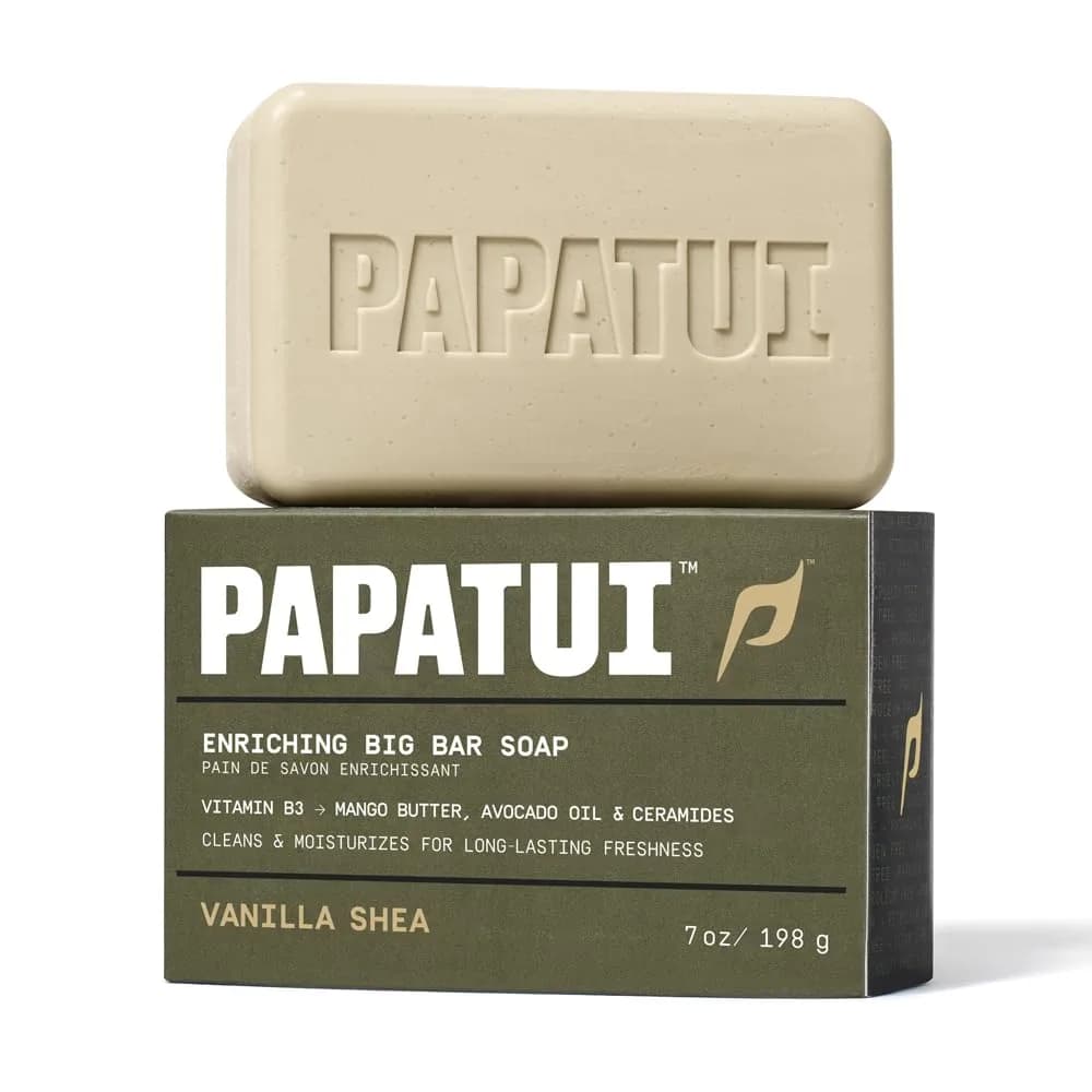 PAPATUI Enriching Vanilla Shea Bar Soap 7oz | Deep Cleansing & Moisturizing for All Skin Types thumbnail 9