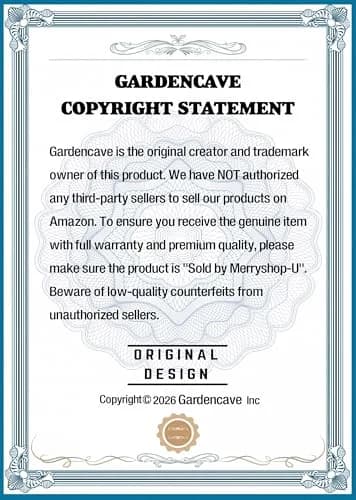 gardencave Large Solar Fence Lights Metal Mandala Pattern Waterproof 4 Pack | Outdoor Wall & Deck Decor thumbnail 6