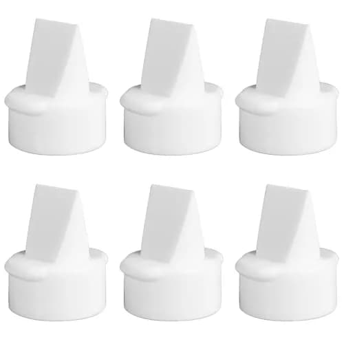 Nenesupply 6 pc Compatible Duckbill Valves for Lansinoh Breast Pumps | BPA-Free Silicone Replacement Parts thumbnail 1