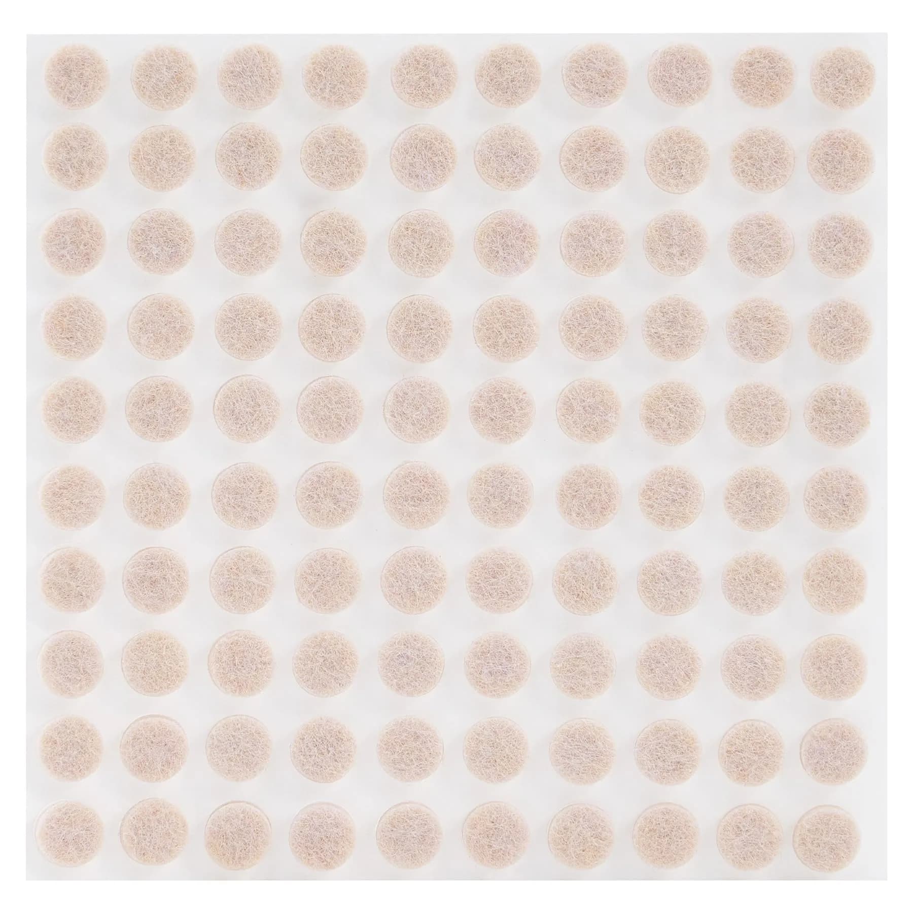 CO-Z Felt Cabinet Door Bumpers 0.4 in Diameter | Noise-Absorbing Furniture Protectors - main product image