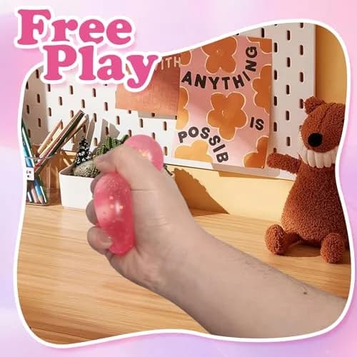 JIACAI Water Drop Stress Balls 8.5cm (3.35in) | Sensory Fidget Toy for Anxiety Relief thumbnail 6
