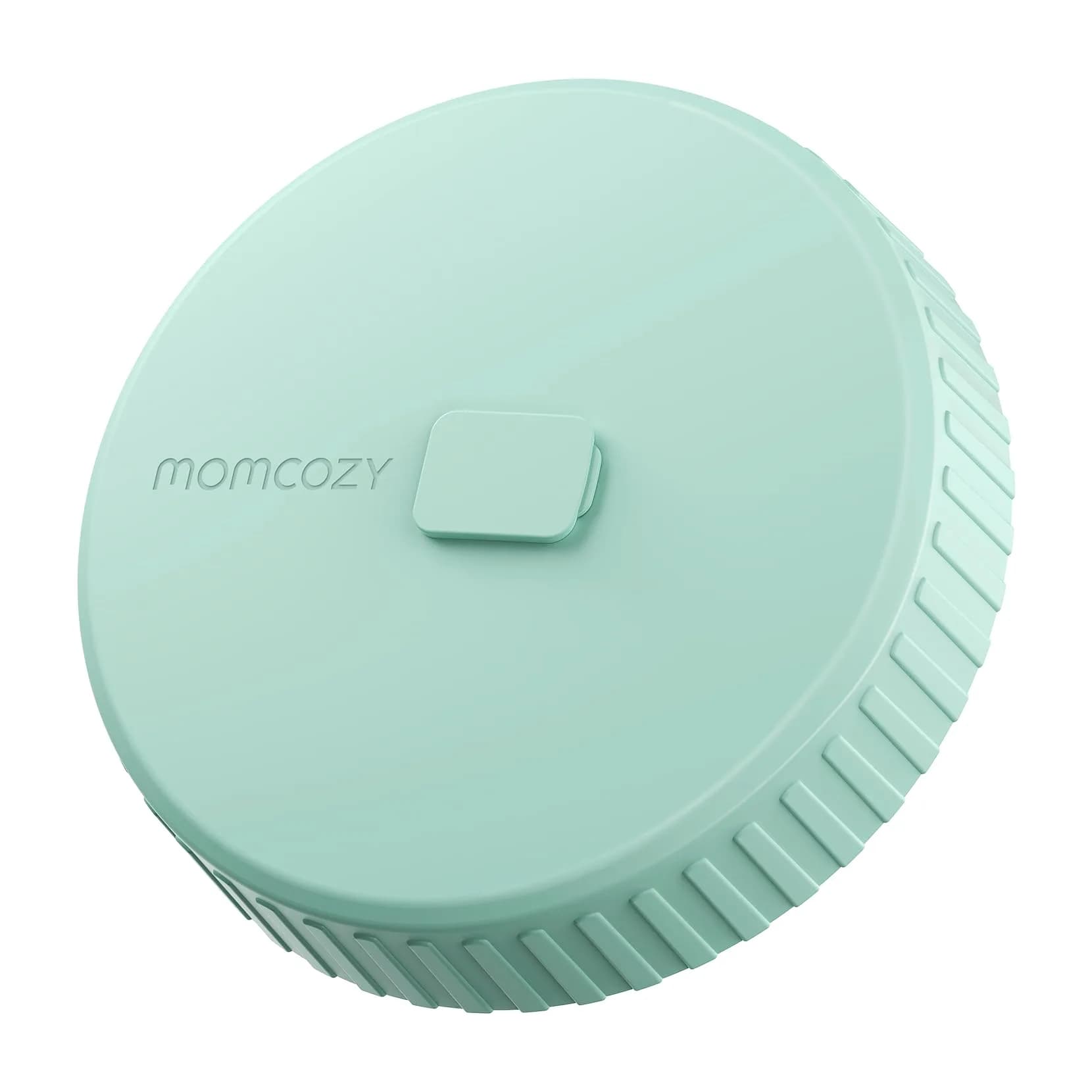 Momcozy Glass Breast Milk Pitcher Lid Green | Leak Proof with Thickened Silicone Seal & Pressure Release Valve (1 pc)
