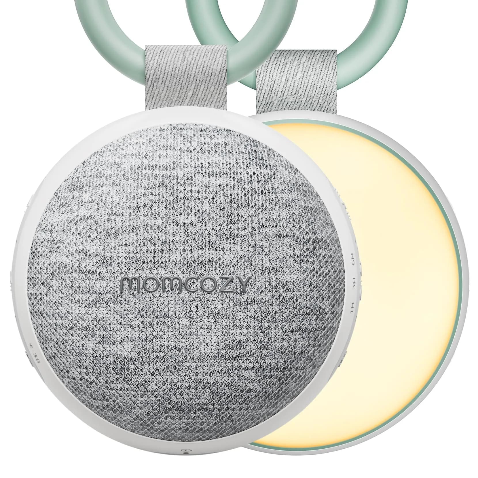 Momcozy Portable Sound Machine with Night Light | 20 Soothing Sounds for Baby Sleep - main product image