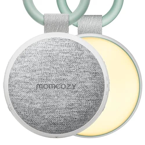 Momcozy Portable Sound Machine with Night Light | 20 Soothing Sounds for Baby Sleep thumbnail 1