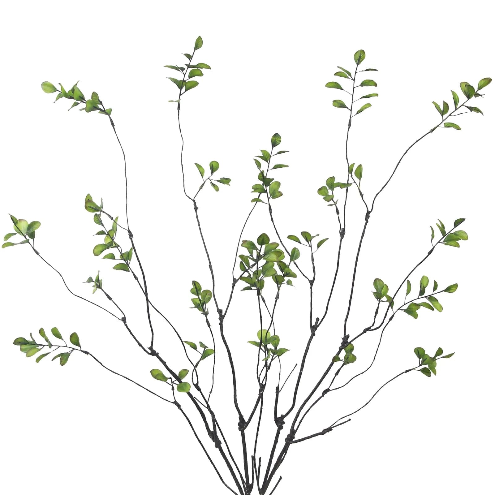 ACRYCS Green Faux Branches 90cm (35.4in) | 4 Pcs Artificial Greenery Stems for Vase Filler